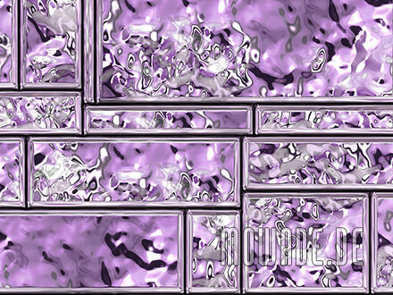 kissendesign violett metalloptik wohnzimmer