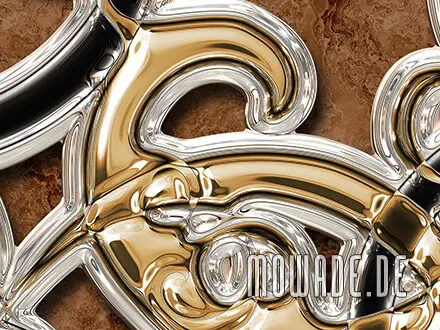 neo-barock ornamenttapete braun gold schwarz xxl