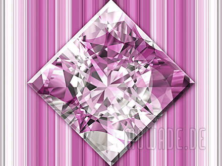 quadratisches kissen diamant bild rosa weiss wohnzimmer