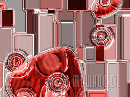 sofa-kissen design rot modernes bild