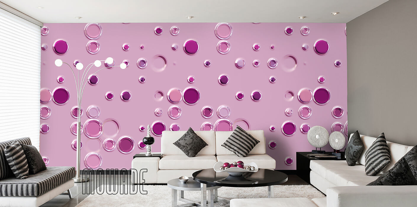 Tapeten rosa – Design von Mowade®