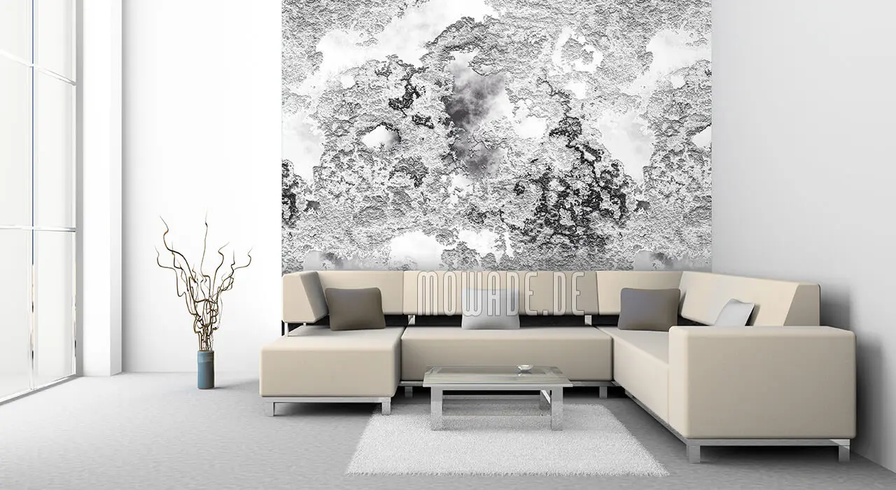 moderne design-tapete grau weiss putzstruktur buero wohnzimmer moderne design-tapete grau weiss putzstruktur buero wohnzimmer