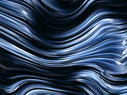 moderne tapetenbilder blau schwarz wellen-muster