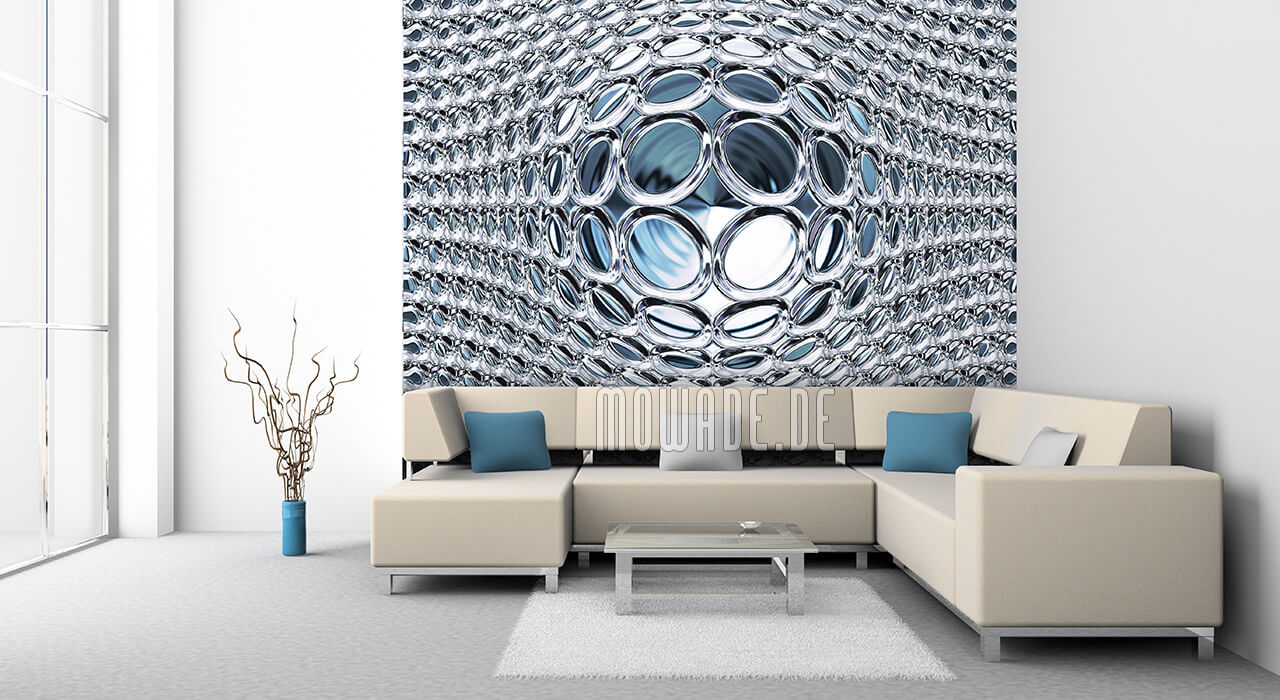 fototapete tuerkis glamour disco-kugel schmuck