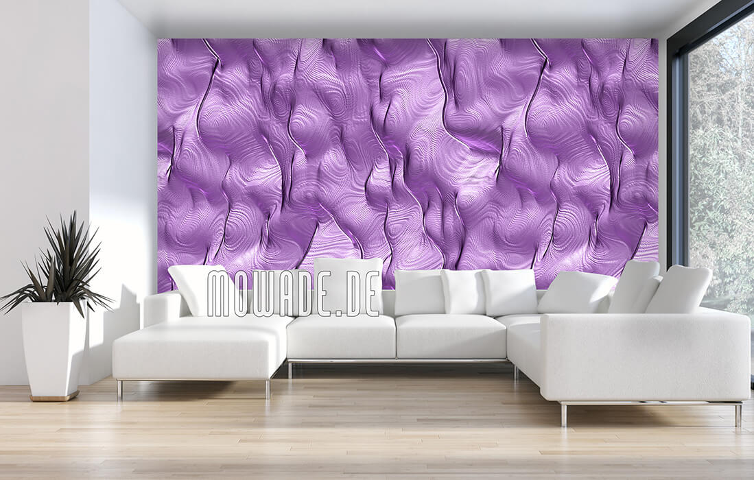 elegante tapete violett moderne struktur
