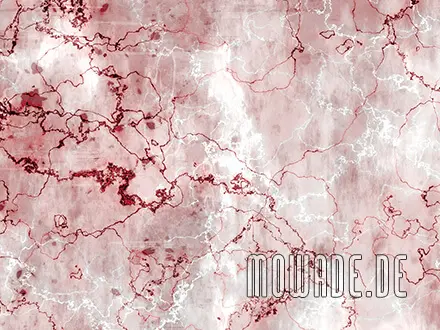 tapete shabby vintage weiss rot vliestapete