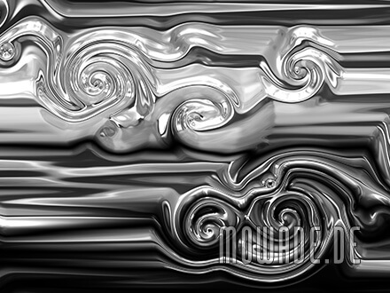 fototapete silbergrau schwarz vlies metall-optik abstrakt