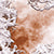 tapetendesign orange weiss moderne abstrakte struktur